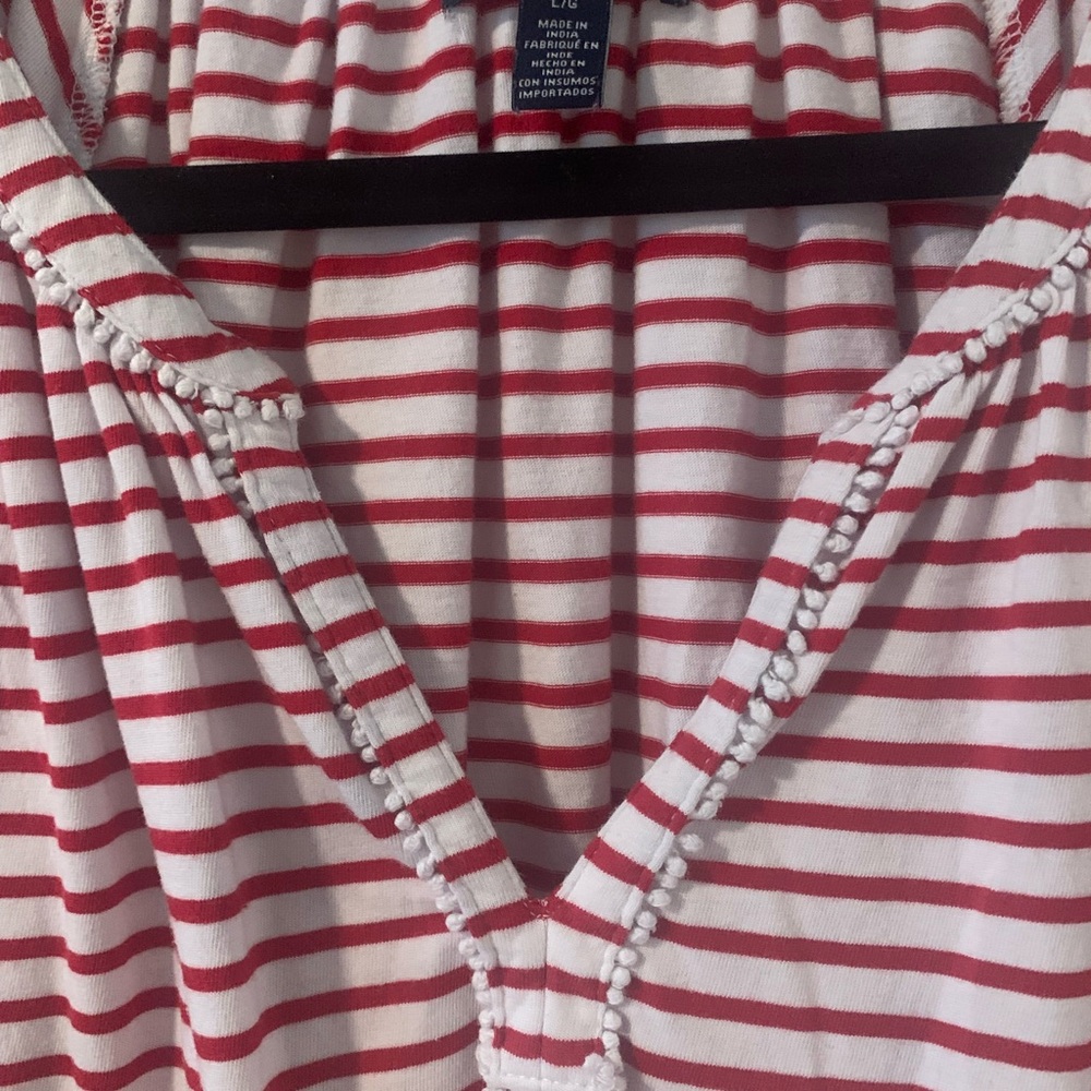 Chaps Striped Tee - Picture 4 of 6